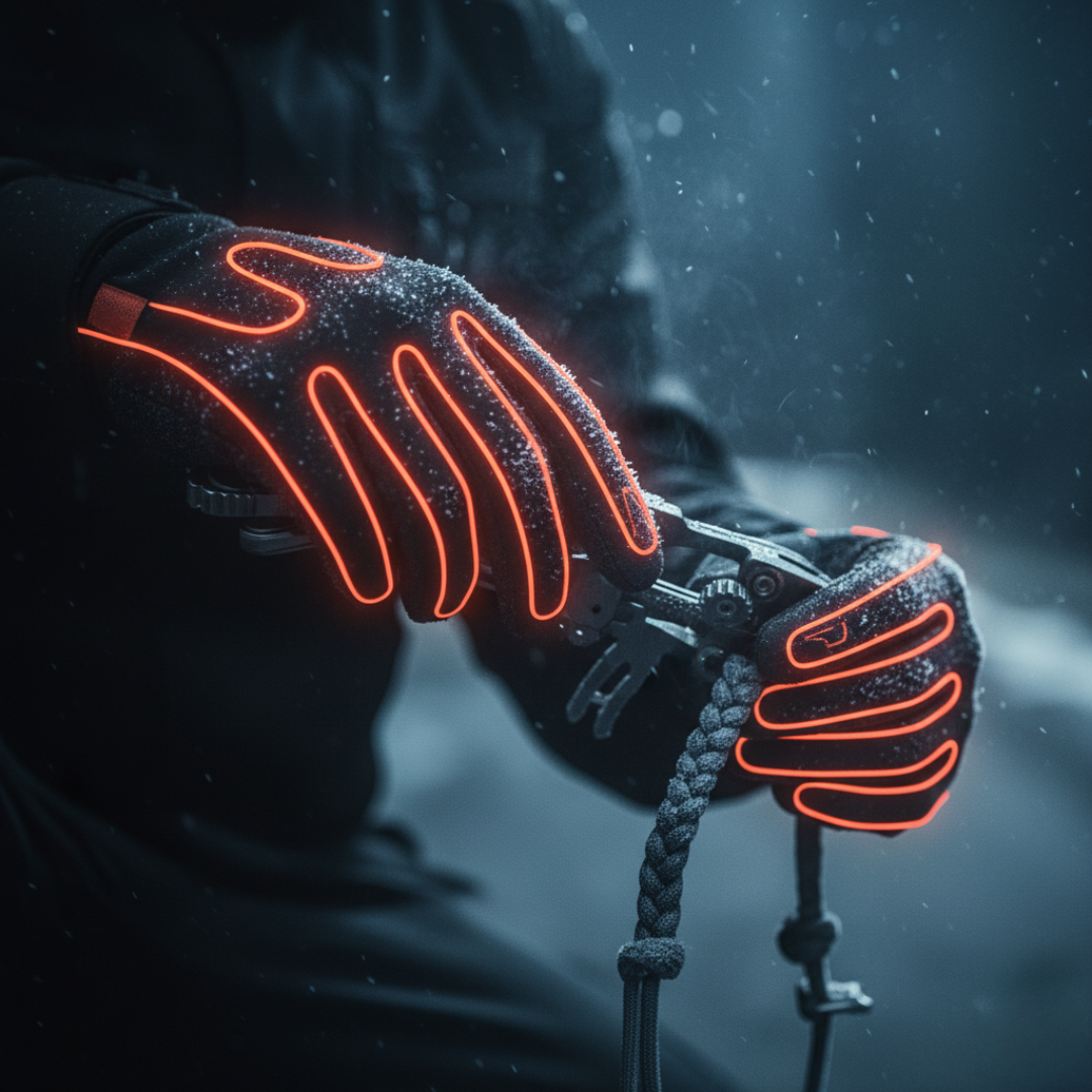 ThermalGuard Gloves — Heated Tactical Gloves for Extreme Cold Conditions
