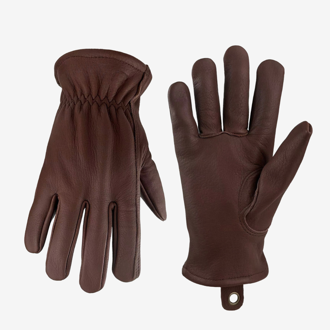 Gants polyvalents en cuir de vachette