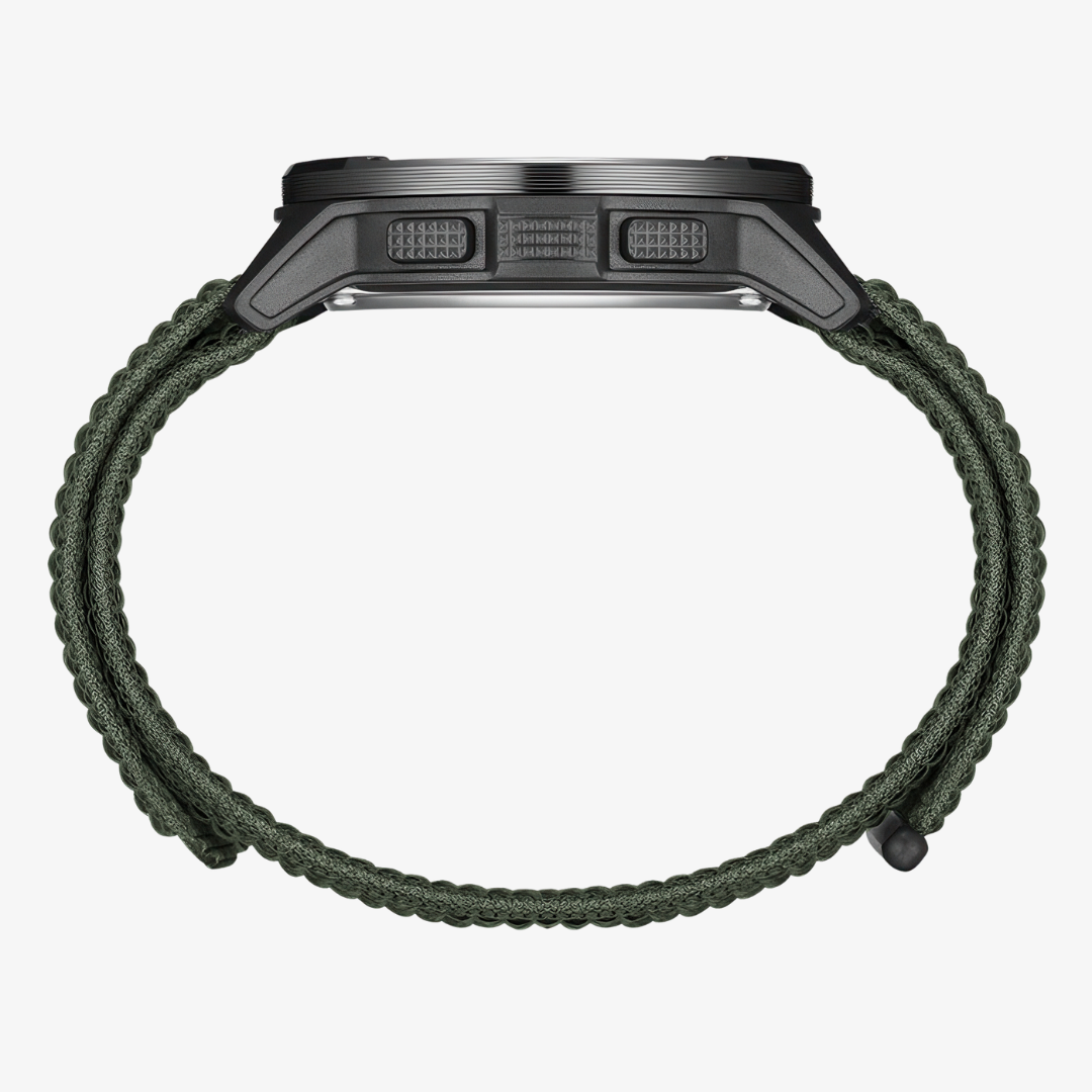 TrailMaster 45 — Digital Carbon Fiber Field Watch for Extreme Adventure