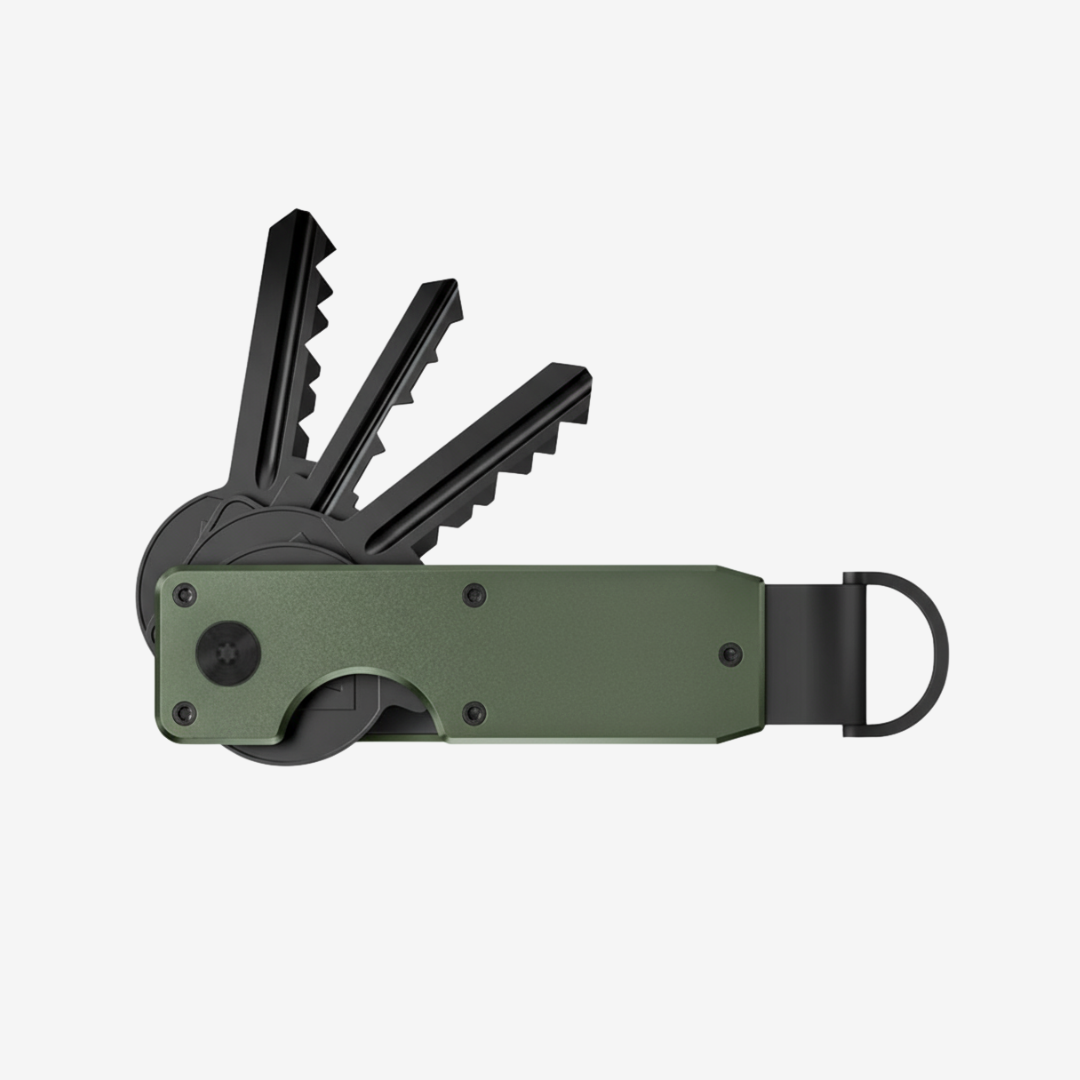 IronShield Organizer — Compact Metal Key Organizer for Tactical Everyday Carry