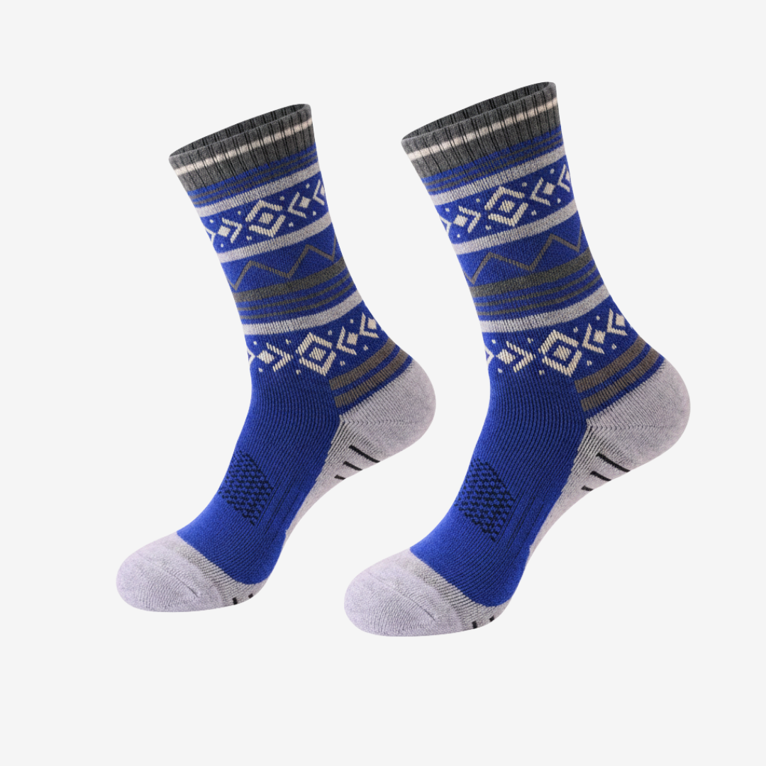 Moisture-Control Knitted Merino Wool Socks