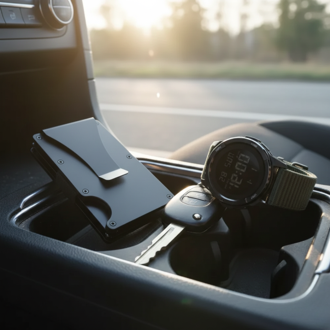 Titan Wallet — RFID-Shielded Metal Wallet for Tactical Everyday Carry