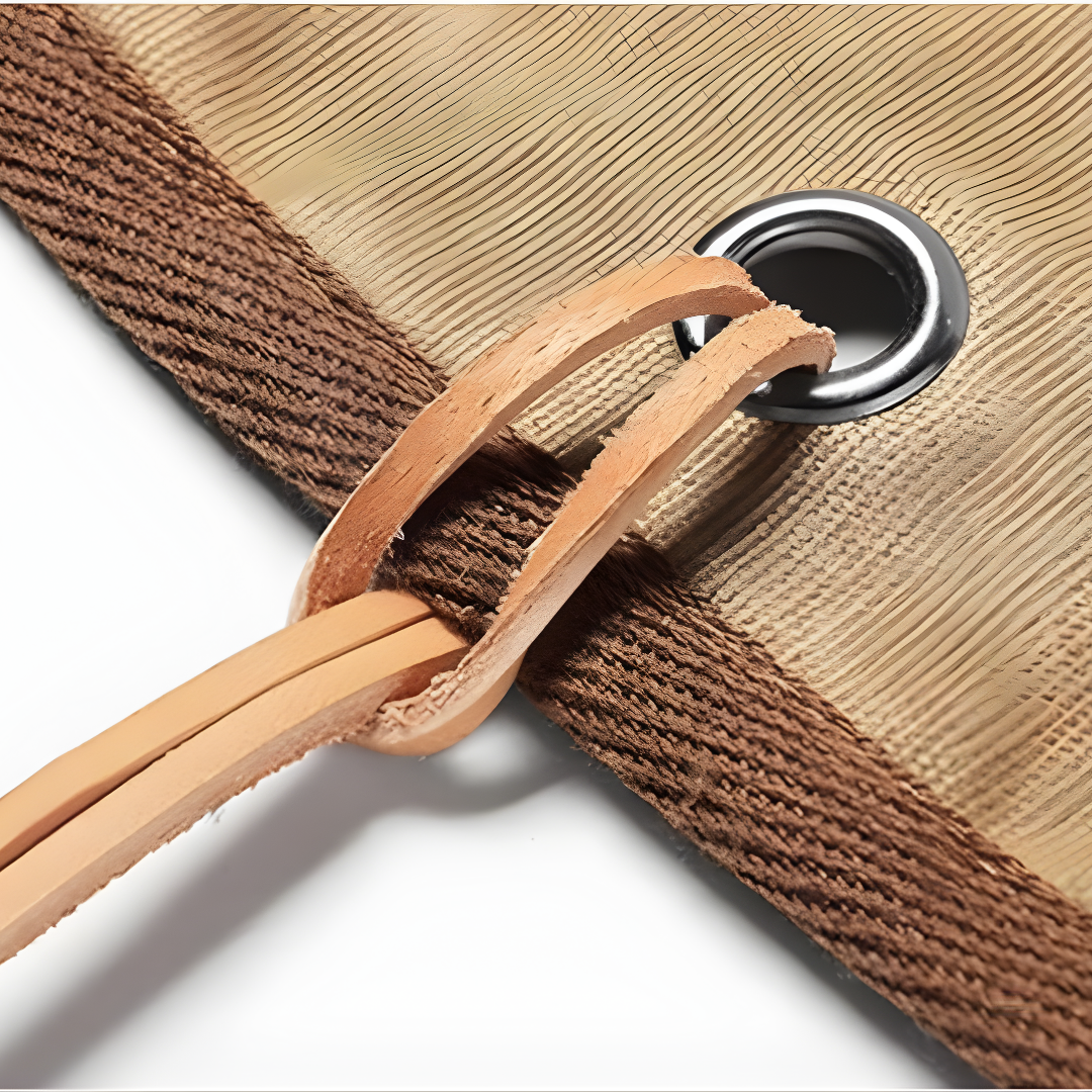 Multi-Compartment Outdoor Utensils Canvas Storage Bag