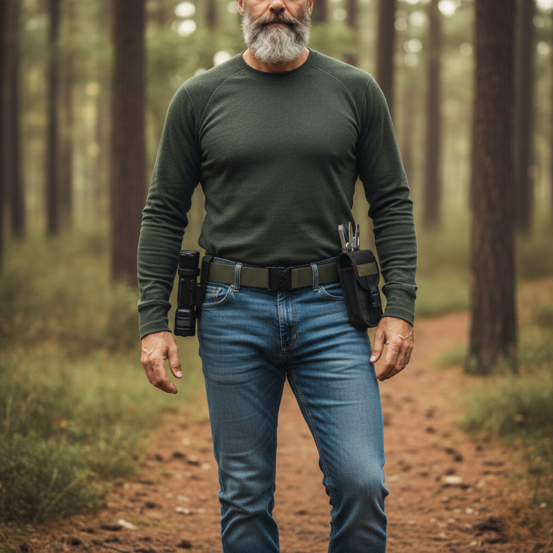 Explorer’s Adjustable Tactical Gear Belt