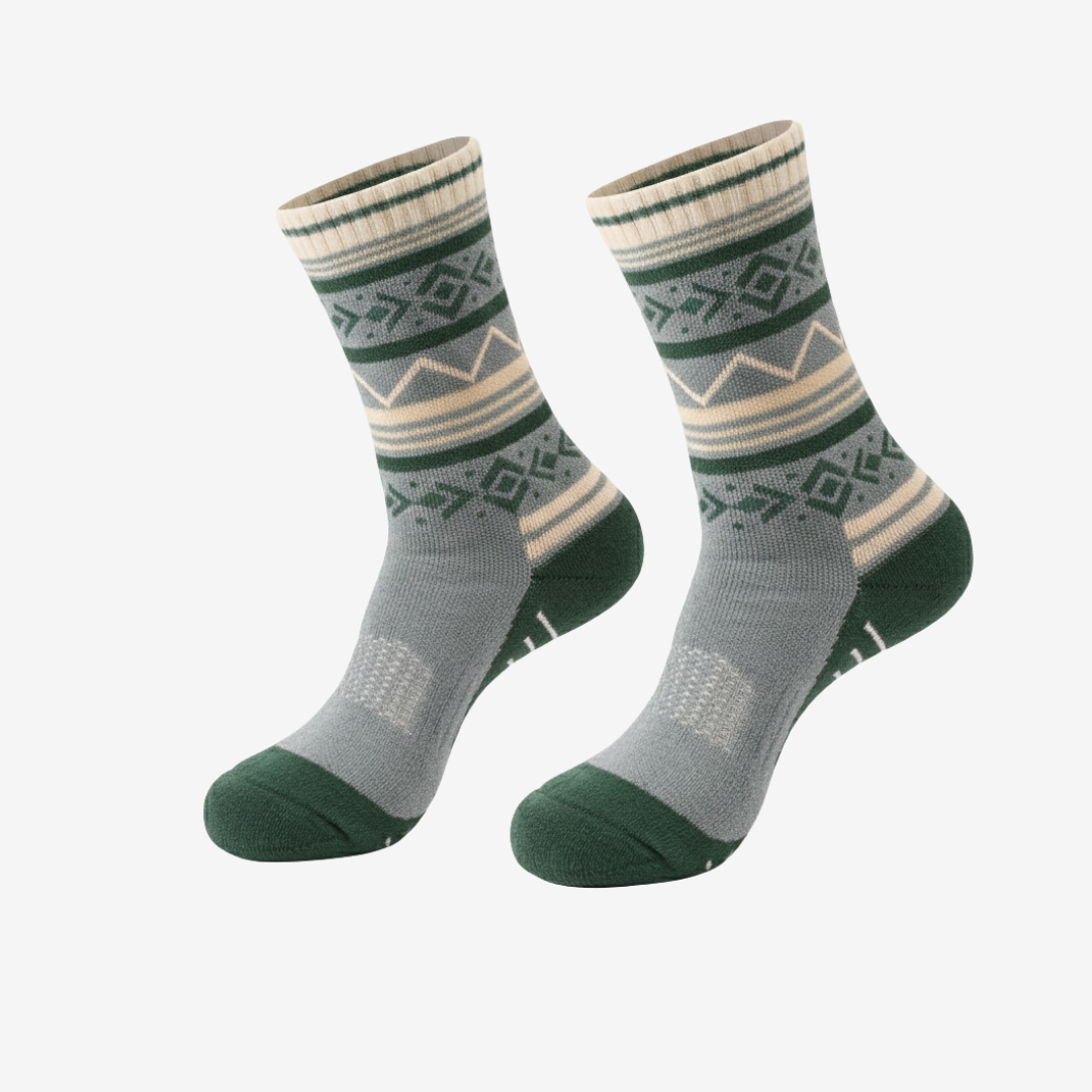 Moisture-Control Knitted Merino Wool Socks