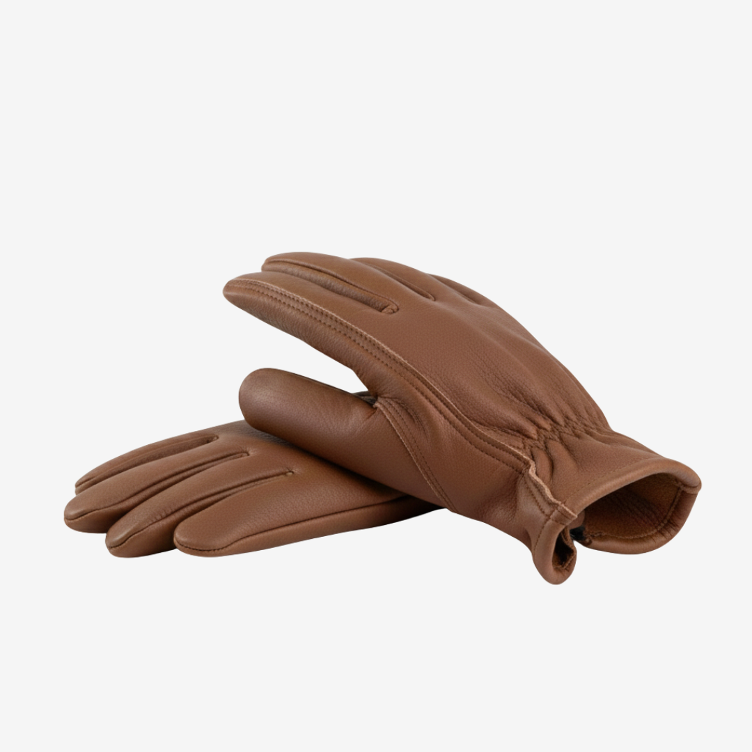 Gants polyvalents en cuir de vachette