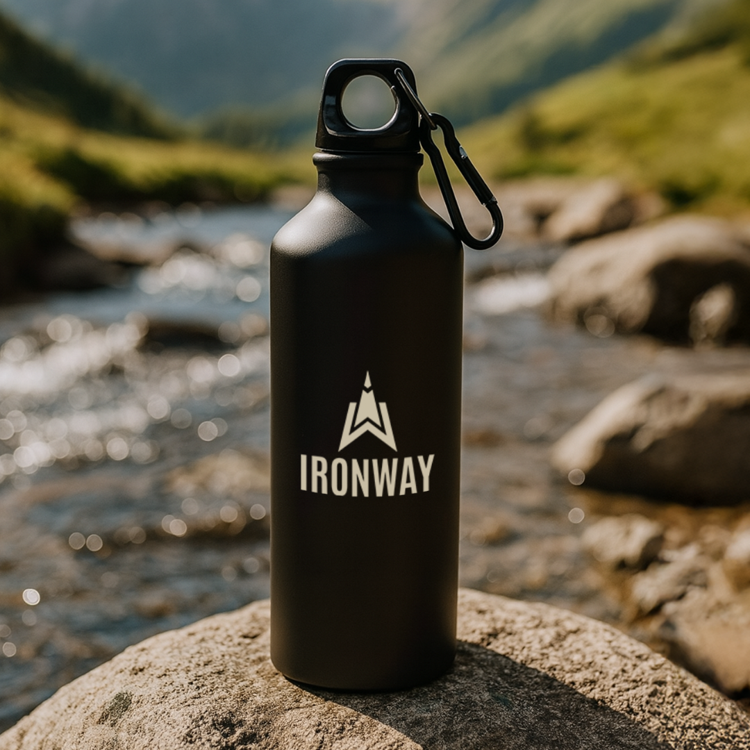 Trail Bottle – Lightweight Aluminum Water Bottle with Carabiner