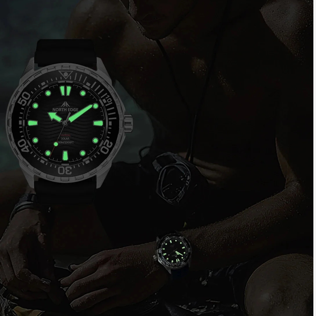 Trident 300 – Solar Powered 30ATM Diving Watch