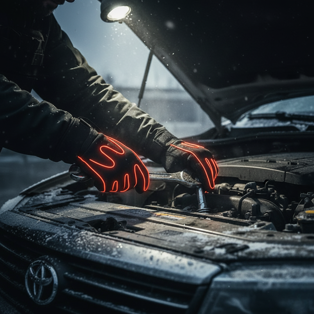 ThermalGuard Gloves — Heated Tactical Gloves for Extreme Cold Conditions