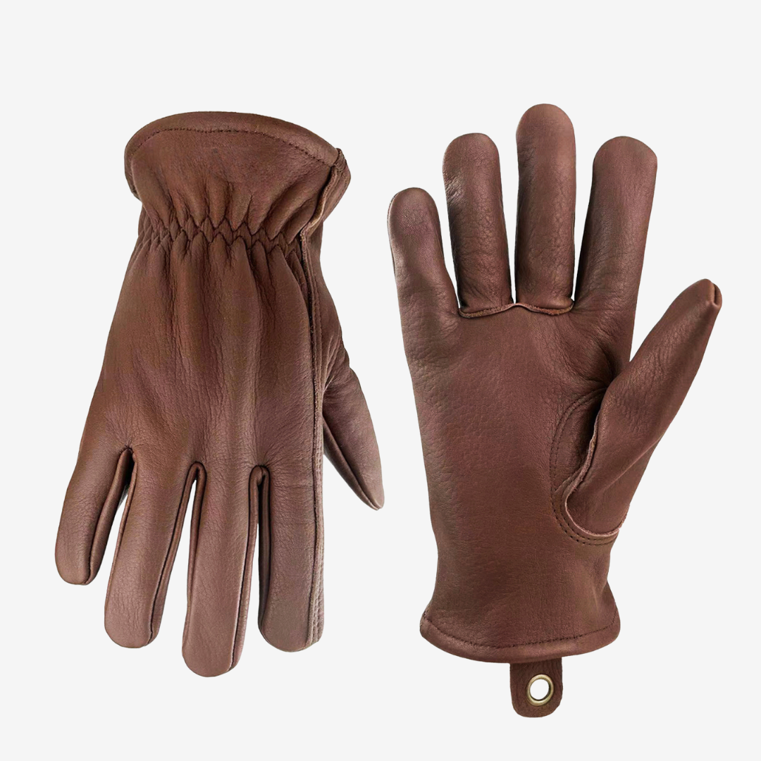 Gants polyvalents en cuir de vachette