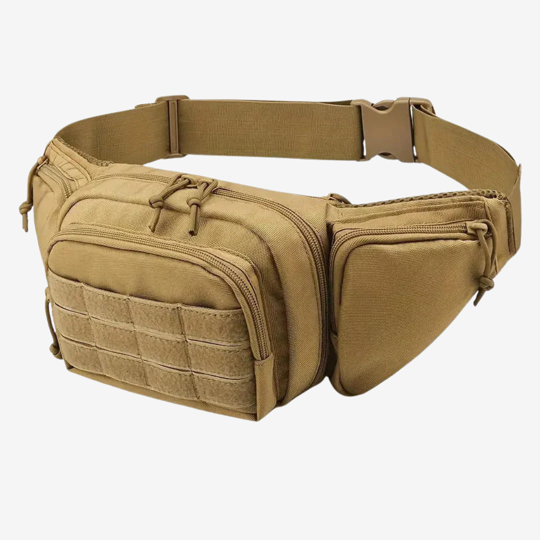 Sac banane robuste léger à compartiments multiples