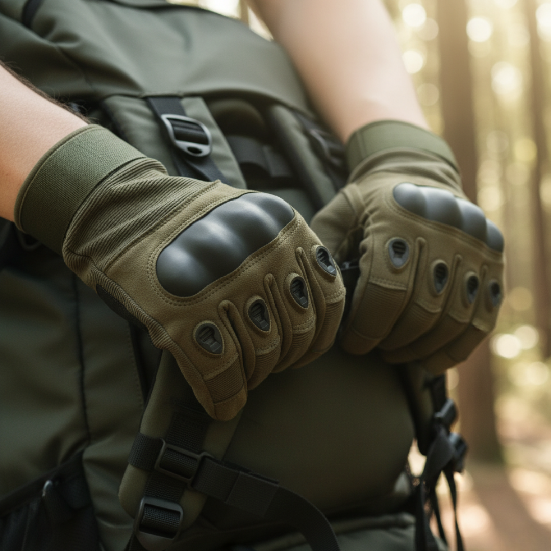 High Quality Durable Microfiber Combat Gloves