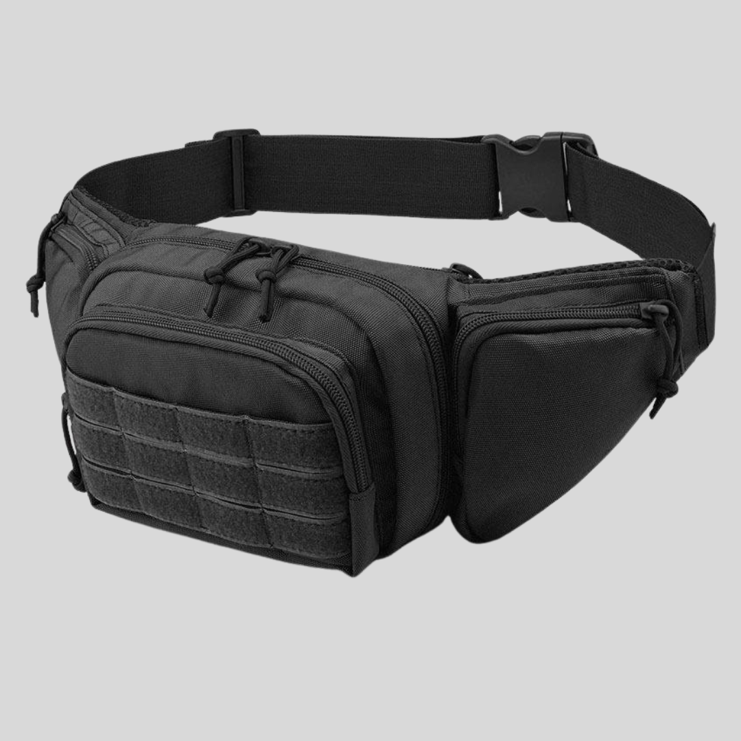 Lightweight Multi-compartment Rugged Waist Bag
