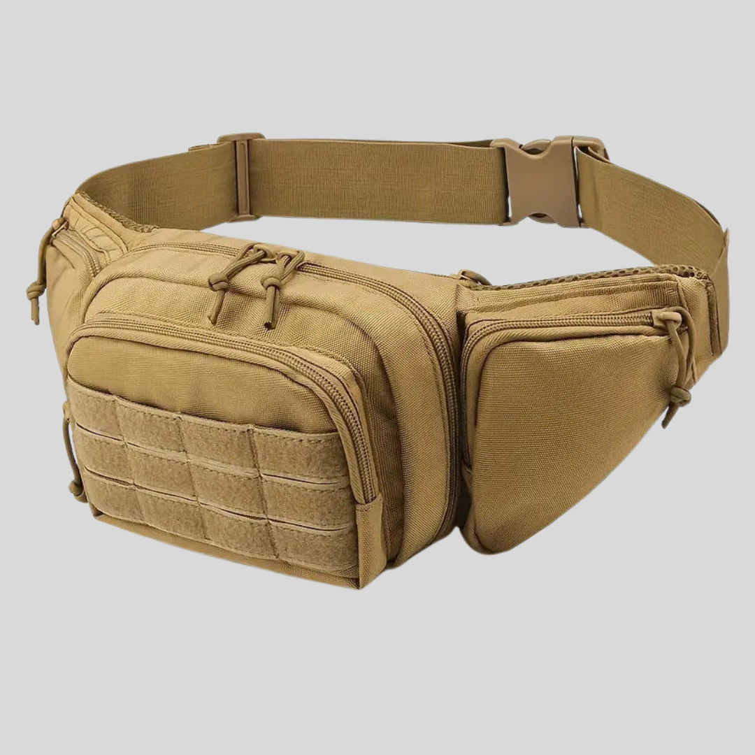 Lightweight Multi-compartment Rugged Waist Bag