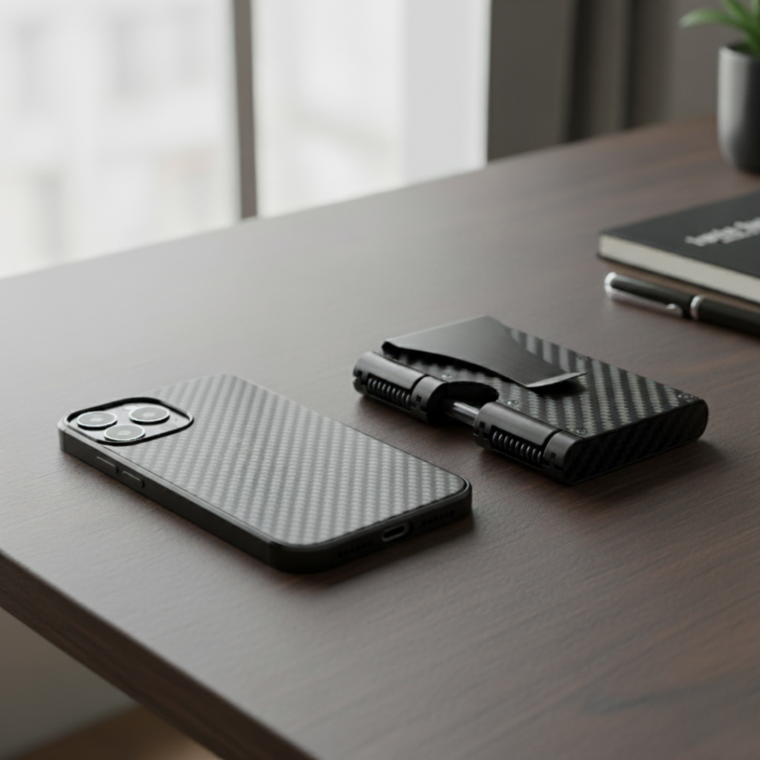 CarbonArmor Case — Carbon Fiber Magnetic iPhone Case for Tactical Everyday Carry