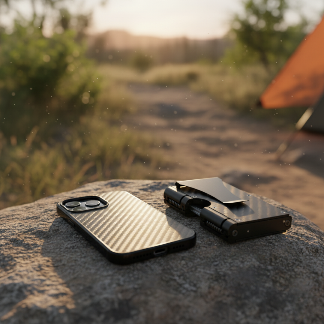 CarbonArmor Case — Carbon Fiber Magnetic iPhone Case for Tactical Everyday Carry
