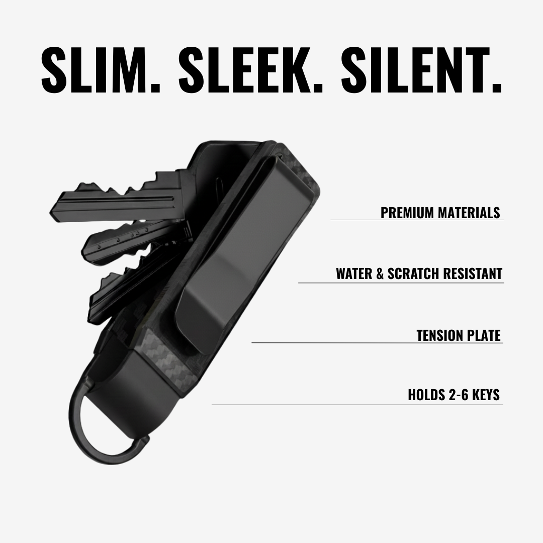 IronShield Organizer — Compact Metal Key Organizer for Tactical Everyday Carry